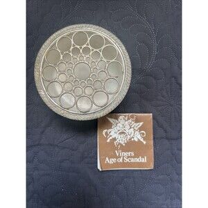 VTG Viners Silver Plated Age of Scandal Lady Charlotte's Keepsake Bowl Collectib